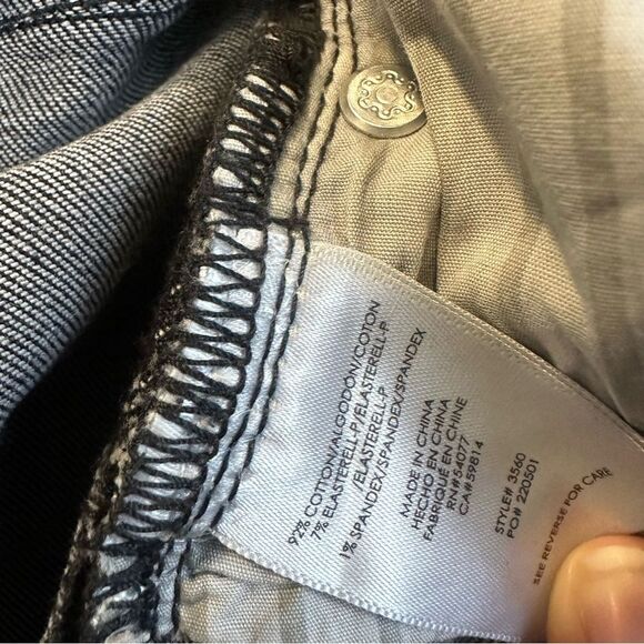 CAbi High Straight Jean Smolder 452 - Picture 3 of 4